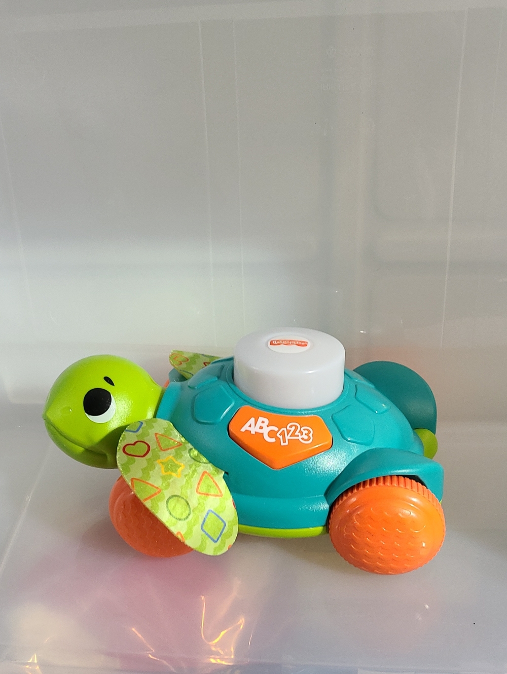 Fisher Price Linkimals Sit to Crawl Sea Turtle Light up Musical Toy ABC123
